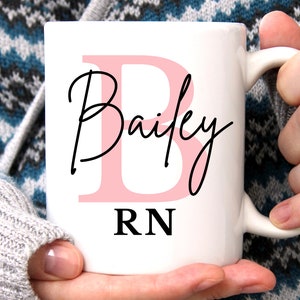 Nurse Mug Personalized Nurse Gift for Nurse Appreciation Gift for Nursing Student Gifts for RN Gift, LPN Gift, Cna Gift, Rn Grad Gift Idea