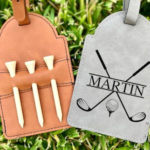 Personalized Golf Bag Tag, Personalized Golf Gifts for Men, Golf Gifts for Women, Custom Golf Accessories. Golf Christmas Gifts, Golfer Gift