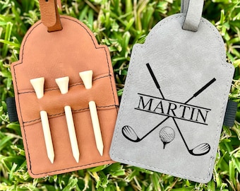 Personalized Golf Bag Tag, Personalized Golf Gifts for Men, Golf Gifts for Women, Custom Golf Accessories. Golf Christmas Gifts, Golfer Gift