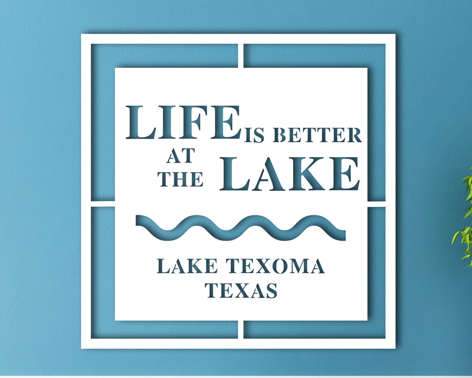 Personalized Lake House Sign Custom Lake House Metal Lake Etsy