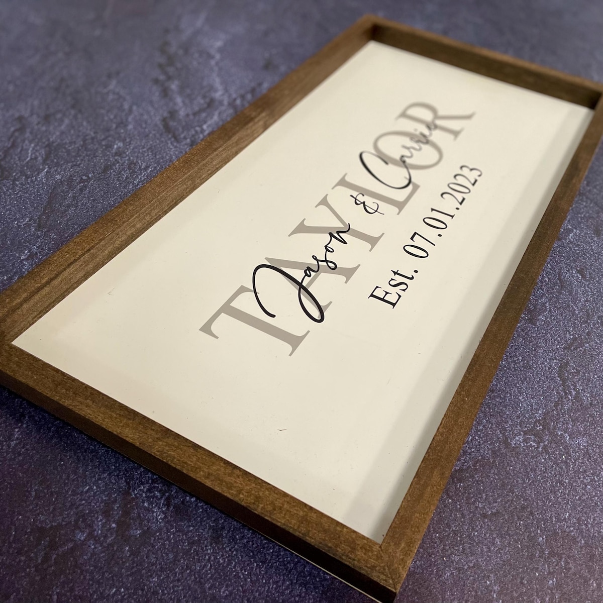 Marriage Milestone Sign