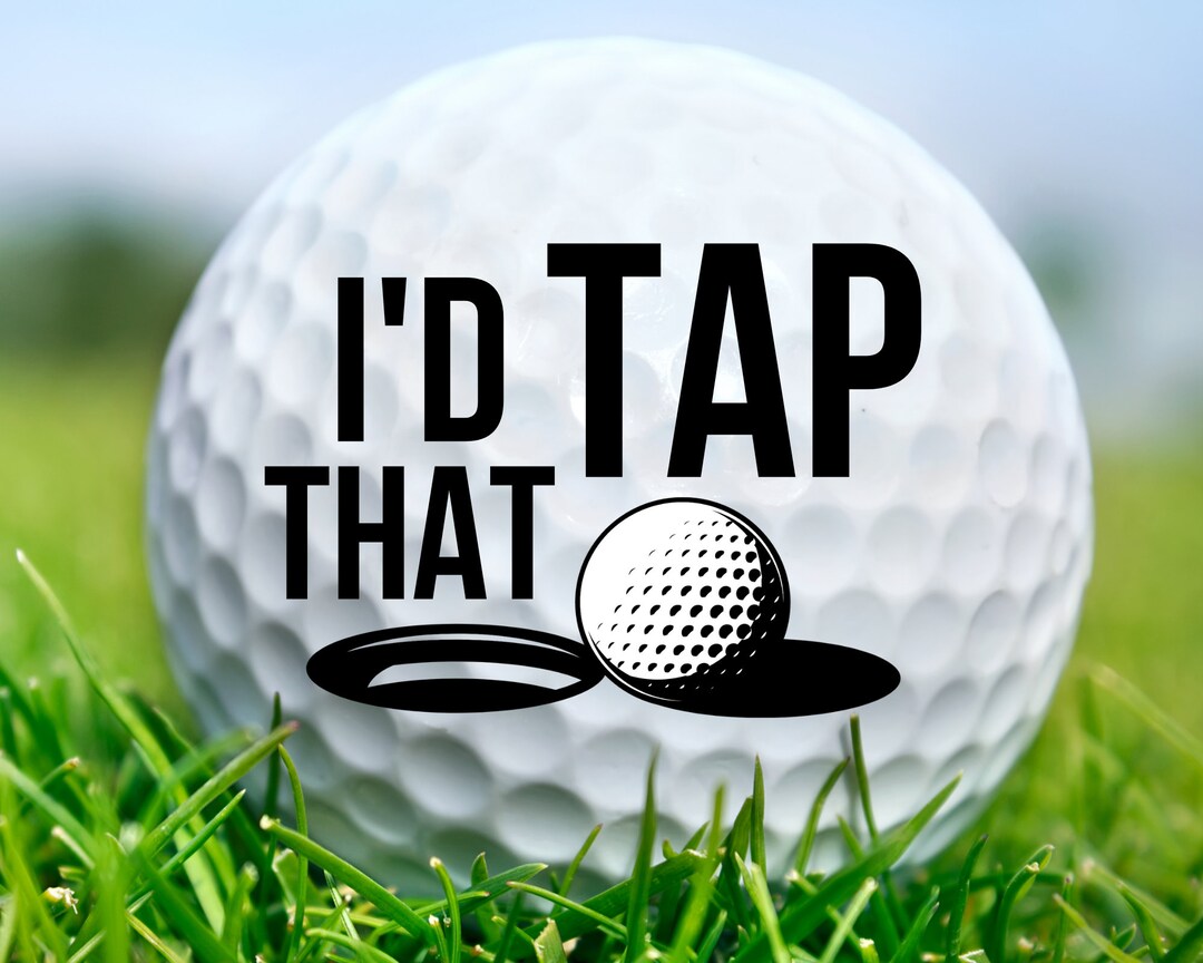 Funny Golf Balls, Id Tap That, Funny Golf Gifts for Men, Boyfriend Golf