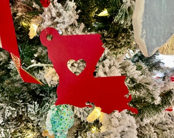 Choose your state ornament, My State ornament, Ornament for home state, Home state ornament gift, Christmas Tree ornament, my states