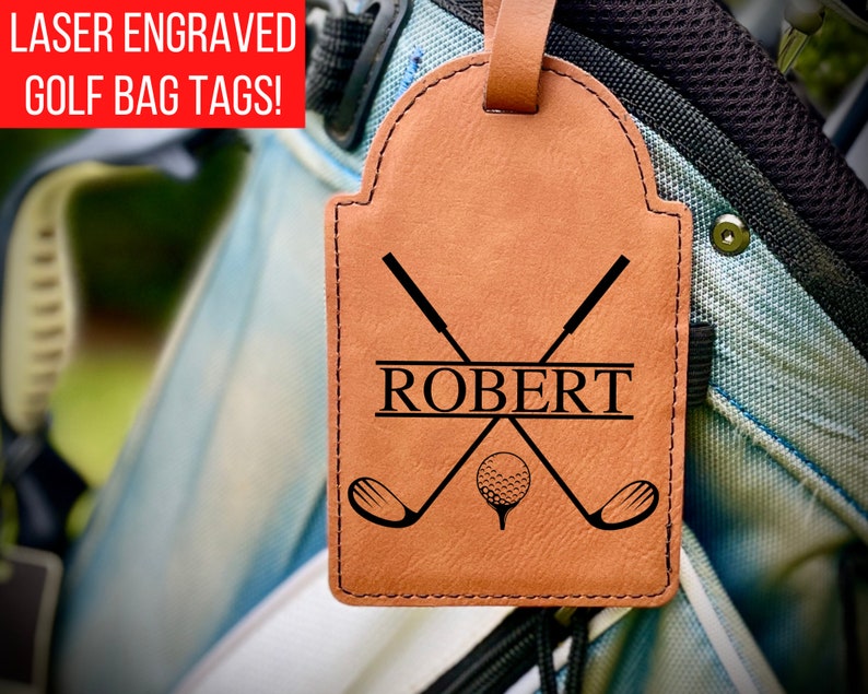 Personalized Golf Bag Tag Personalized Golf Gifts for Men Etsy