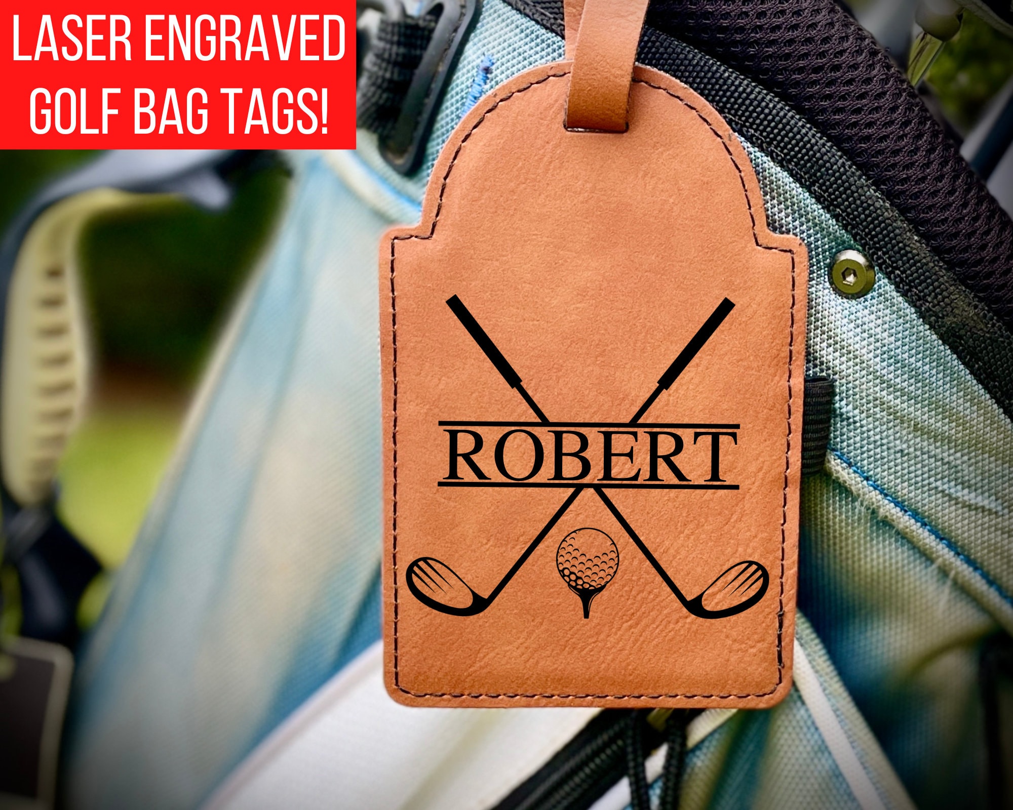 Personalized Golf Bag Tag Personalized Golf Gifts for Men Etsy