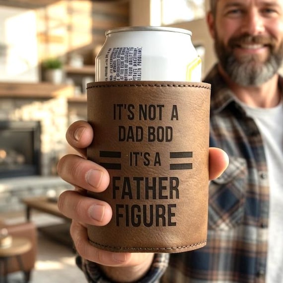 It’s Not a Dad Bod It’s a Father Figure Can Cooler Father’s Day Gift, Funny Fathers Day Gift, Funny New Dad Gift, First Fathers Day Gift