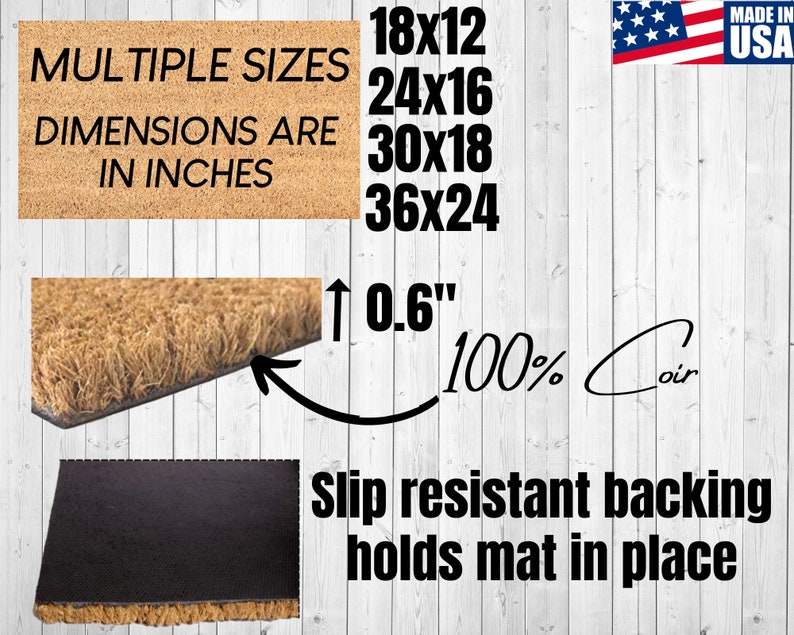 Here Comes Amazon Doormat Funny Christmas Doormat Funny Etsy