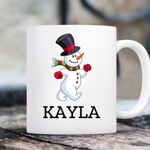 secret santa gift, snowman face mug, personalized hot chocolate mugs, funny coffee mugs, personalized coffee mug