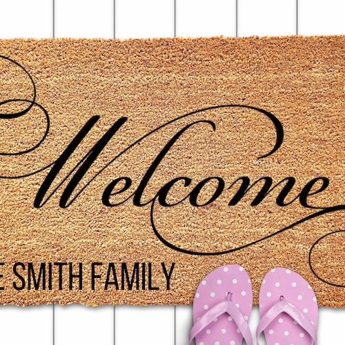 Custom Matpersonalized Matfront Porch Etsy