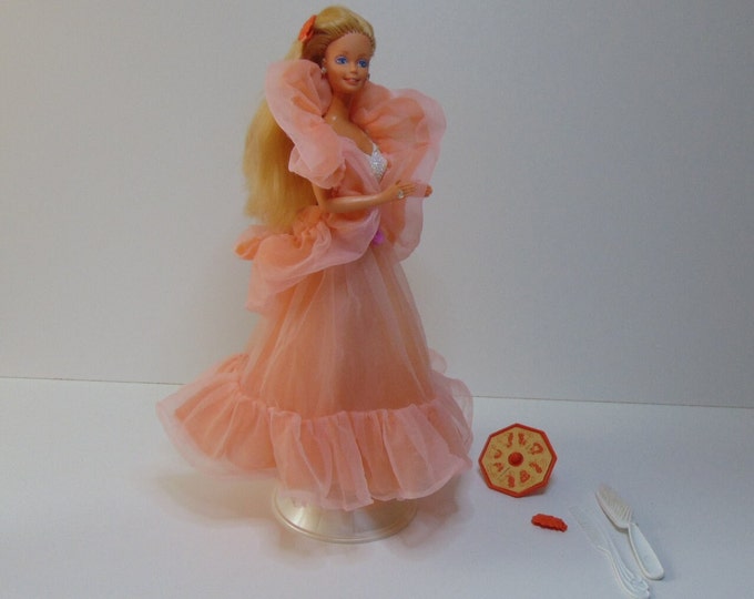1984 Vintage Peaches and Cream Barbie Doll With Accessories Etsy