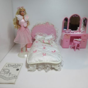 Vintage barbie bedroom set outlet