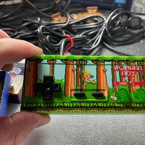 Custom uv printed Wonderboy Sega Controller