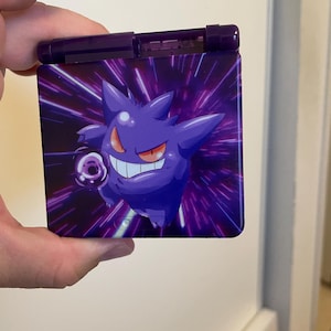 Custom Uv Printed Gengar GBA sp Shell