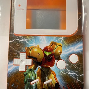 Custom uv printed Metroid dmg shell