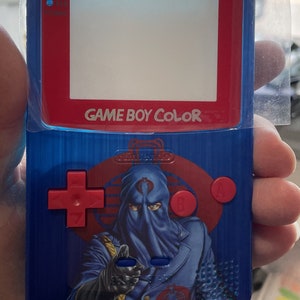 Custom Uv printed Cobra Commander   GBC