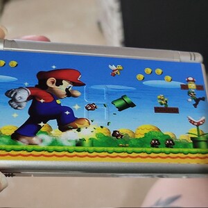 Custom UV printed Mario DS