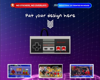 Custom uv printed Nes Controller