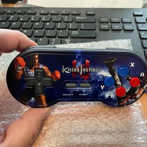 Uv printed Killer Instinct Wireless snes controller