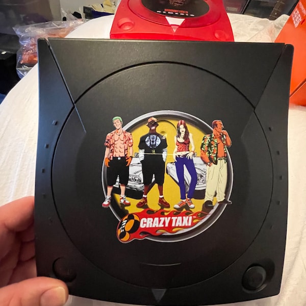 Custom Uv printed Crazy taxi Dreamcast Shell