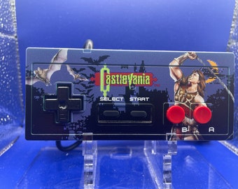 Custom uv printed Castlevania Nes Controller