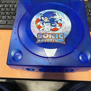 Custom Uv printed Sonic Dreamcast Shell