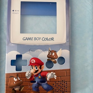 Custom Uv Printed Mario GBC Shell