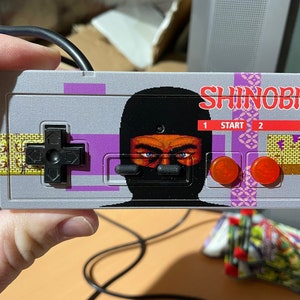 Custom Sega Master System Shinobi Controller