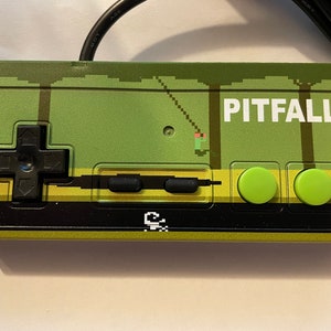 Custom Uv Printed Pitfall  ATARI 2600 Controller