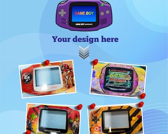 Custom uv printed Game boy Advance