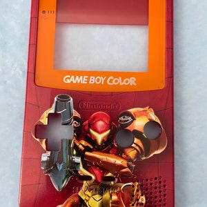 Custom Uv printed Metroid Gameboy Colour