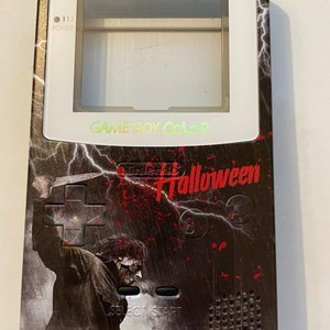 Custom Uv printed Halloween   GBC