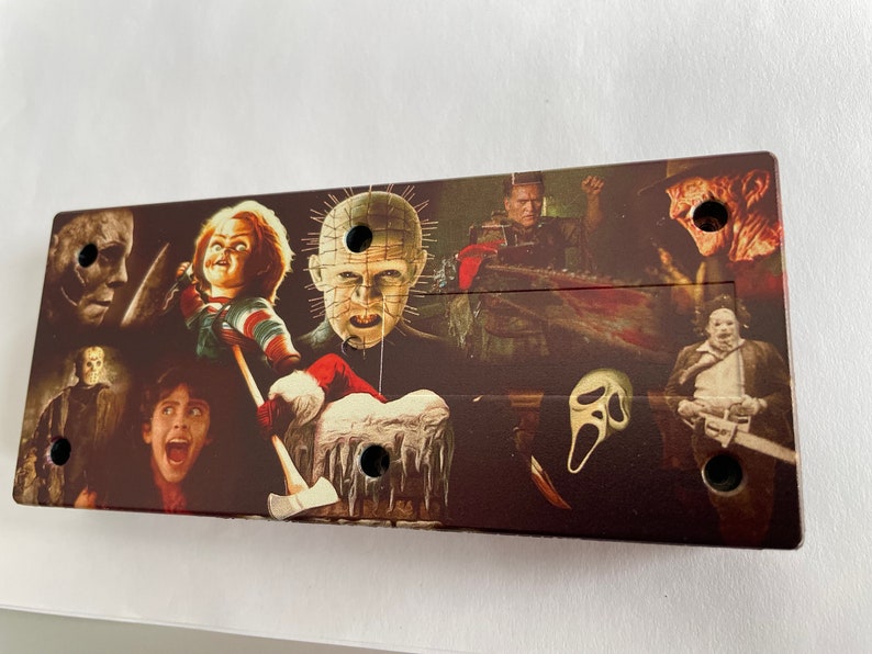 Custom Uv printed Legends of Horror nes controller image 2