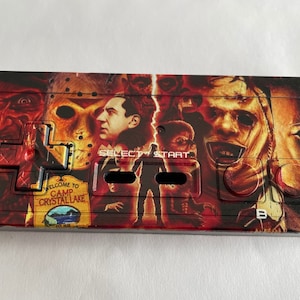 Custom uv Printed Legends of Horror nes controller shell