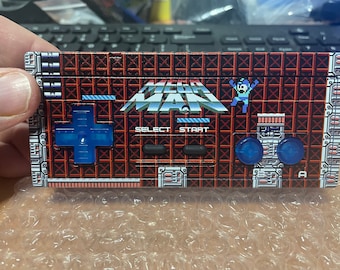Custom uv printed Mega Man Nes Controller shell
