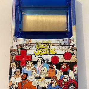 Custom Uv printed Rock n Wrestling  GBC