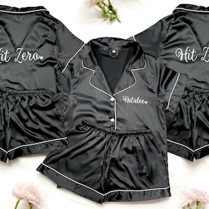 School Team Shorts, College Team Pajamas, Cheer Team Outfit, Cheer Team Pajama Set, Personalized Gift, Monogram Pajama, Cheer Leaders Set