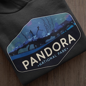 Avatar Pandora Hoodie, Pandora National Park Hoodie, Animal Kingdom Sweatshirt, Unisex, Disney Hoodie, The Way of Water Hoodie, Avatar Shirt
