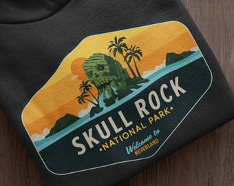 Disney Peter Pan Hoodie, Skull Rock National Park Hoodie, Disney Hoodie, Neverland Sweatshirt, Unisex, Peter Pan Disney Hoodie, Disney Shirt