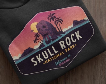 Disney Peter Pan Hoodie, Skull Rock National Park Hoodie, Disney Hoodie, Neverland Sweatshirt, Unisex, Peter Pan Disney Hoodie, Disney Shirt