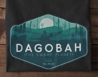 Star Wars T Shirt, Dagobah T-Shirt, Men's & Women's Shirt, Star Wars Shirt, Dagobah T-Shirt, Unisex, Luke Skywalker Shirt, Yoda Shirt, Gift