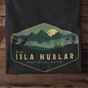 Jurassic Park T-Shirt, Isla Nublar Shirt, Jurassic World Parody Shirt, Visit Isla Nublar National Park, Universal Studios Shirt, Dino shirt