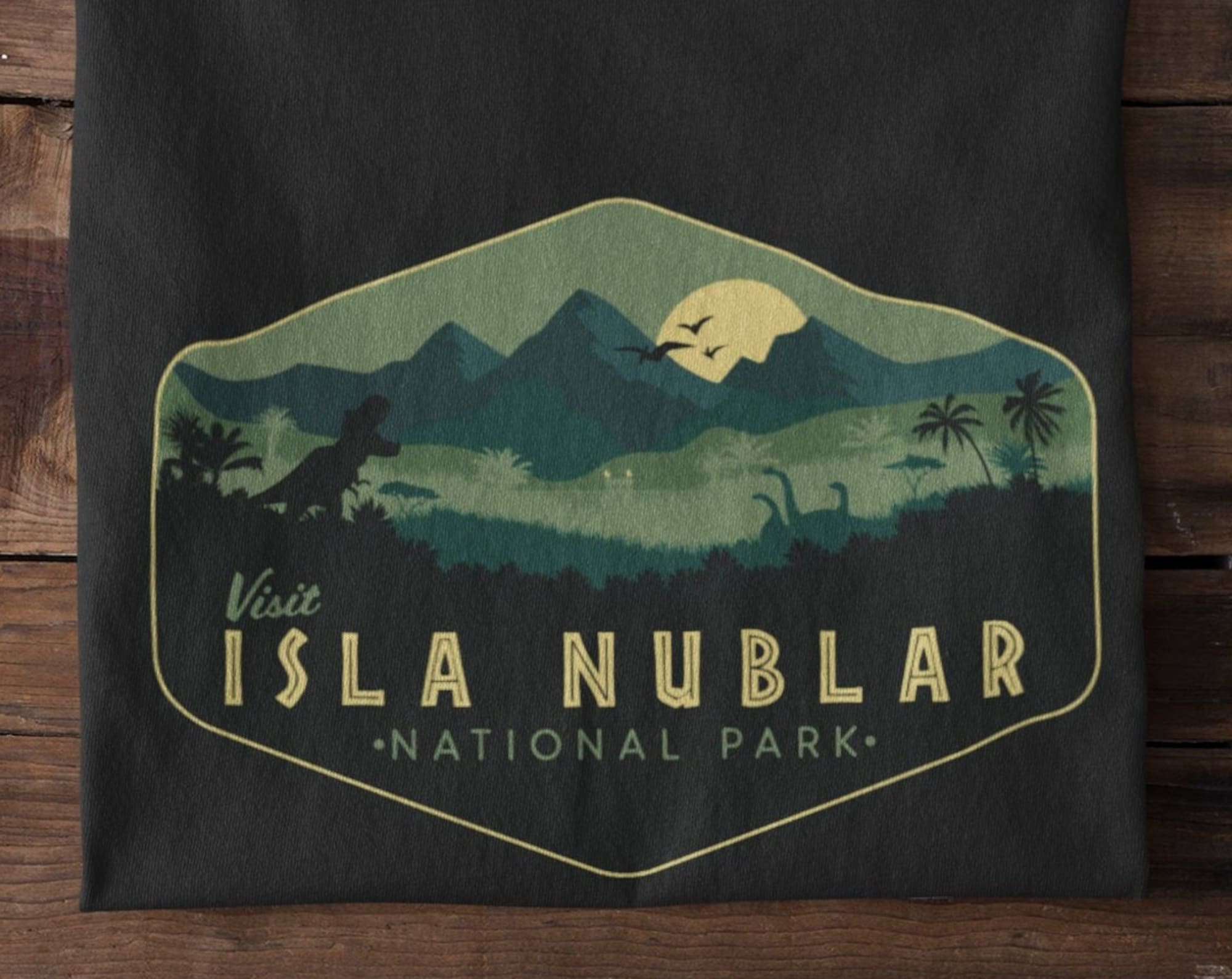 Jurassic Park T-Shirt, Isla Nublar Shirt, Jurassic World Parody Shirt