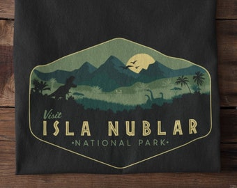 Jurassic Park T-Shirt, Isla Nublar Shirt, Jurassic World Parody Shirt, Visit Isla Nublar National Park, Universal Studios Shirt, Dino shirt