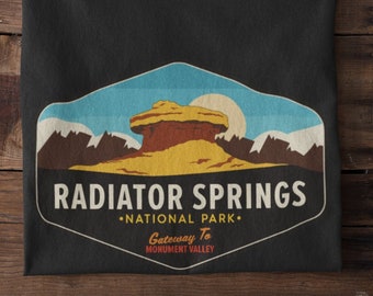 Disney Cars T-Shirt, Radiator Springs National Park T-Shirt, Pixar Cars Shirt, Lightning McQueen Shirt, Disney Pixar Shirt, Disneyland Shirt