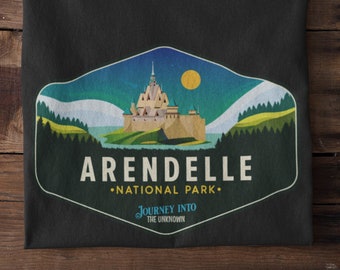 Arendelle National Park T-Shirt, Disney Frozen Shirt, Disney Frozen Movie Shirt, Unisex, Frozen Shirt for Adults, Disney Family Shirts, Gift