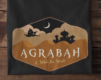 Visit Agrabah-T-shirt, Disney Aladdin-geïnspireerd, Adventure-shirt