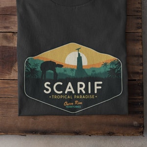 Star Wars T Shirt, Scarif Planet T-Shirt, Men's & Women's Shirt, Star Wars Shirt, Scarif T-Shirt, Unisex, Luke Skywalker Shirt, StarWar Gift