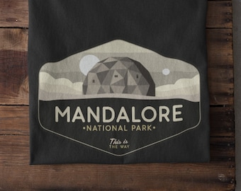 Star Wars T Shirt, Mandalore Planet T-Shirt, Men&#39;s & Women&#39;s Shirt, Star Wars Shirt, Mandalorian Shirt, Unisex, Disney Star Wars Shirt