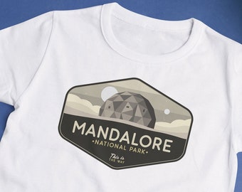 Star Wars Jugend T-Shirt, Mandalore T-Shirt, Jungen und Mädchen Shirt, Star Wars Shirt, Star Wars Familie Shirts, Star Wars Kinder Shirt, Disney Shirt