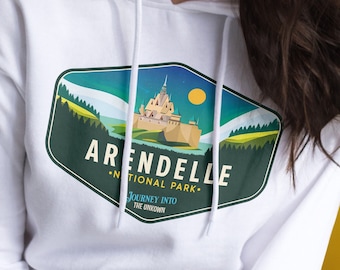 Arendelle National Park Hoodie, Disney Frozen Sweatshirt, Disney Frozen Movie Hoodie, Unisex, Frozen Hoodie for Adults, Disney Family Shirts